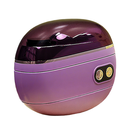 Purple 2-in-1 electric nail clipper and smoother
