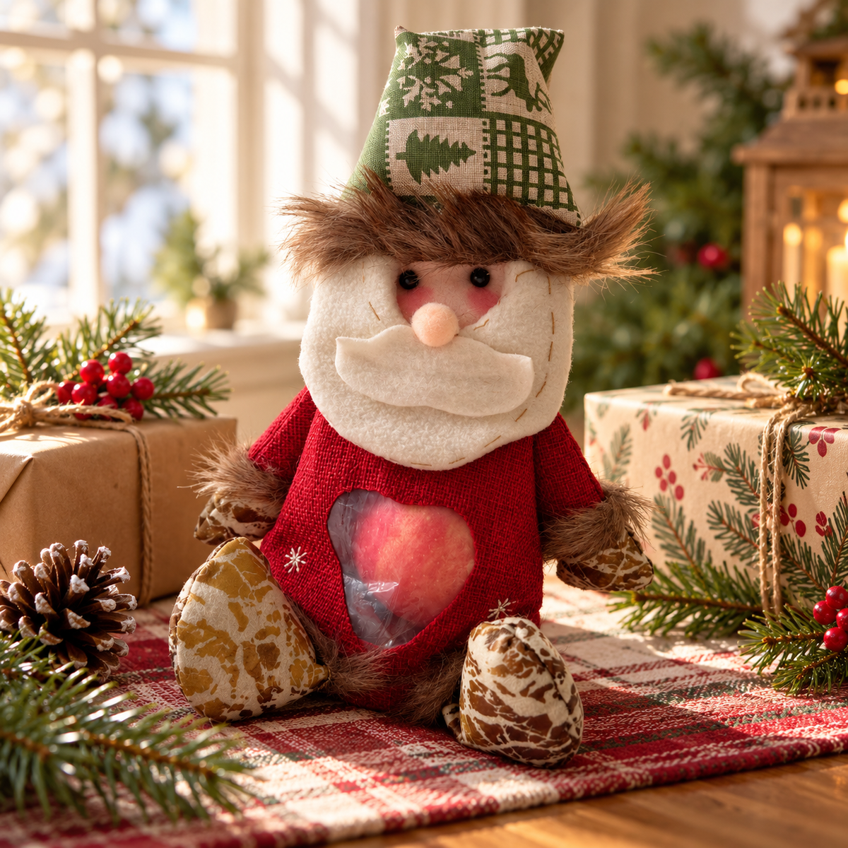 Christmas Snowman Decorative Doll