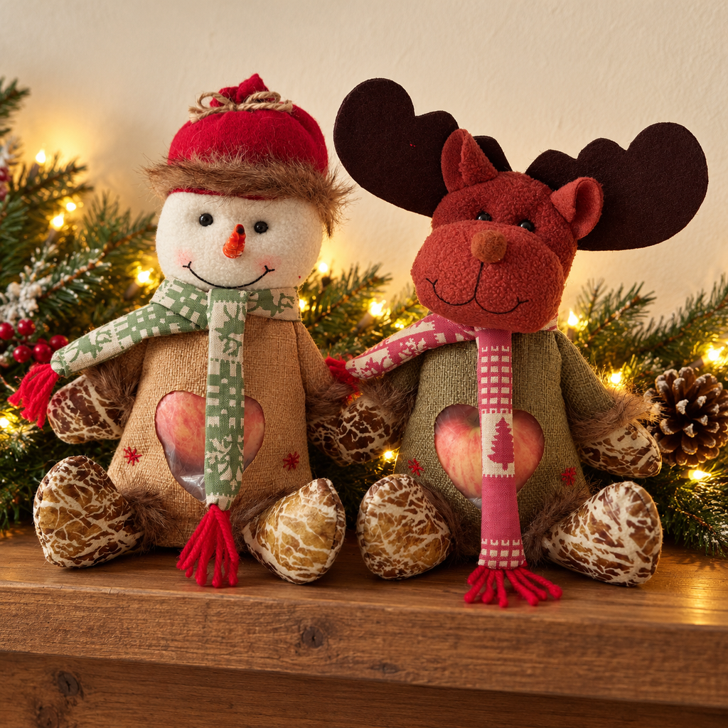 Christmas Snowman Decorative Doll