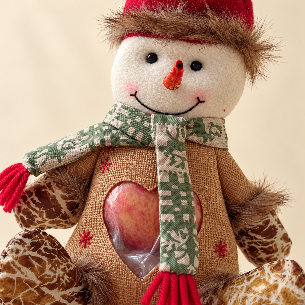 Christmas Snowman Decorative Doll