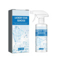 Laundry stain remover spray bottle with its box