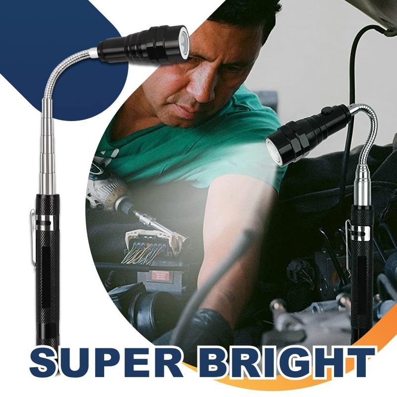 Magnetic Flexible Neck LED Work Flashlight