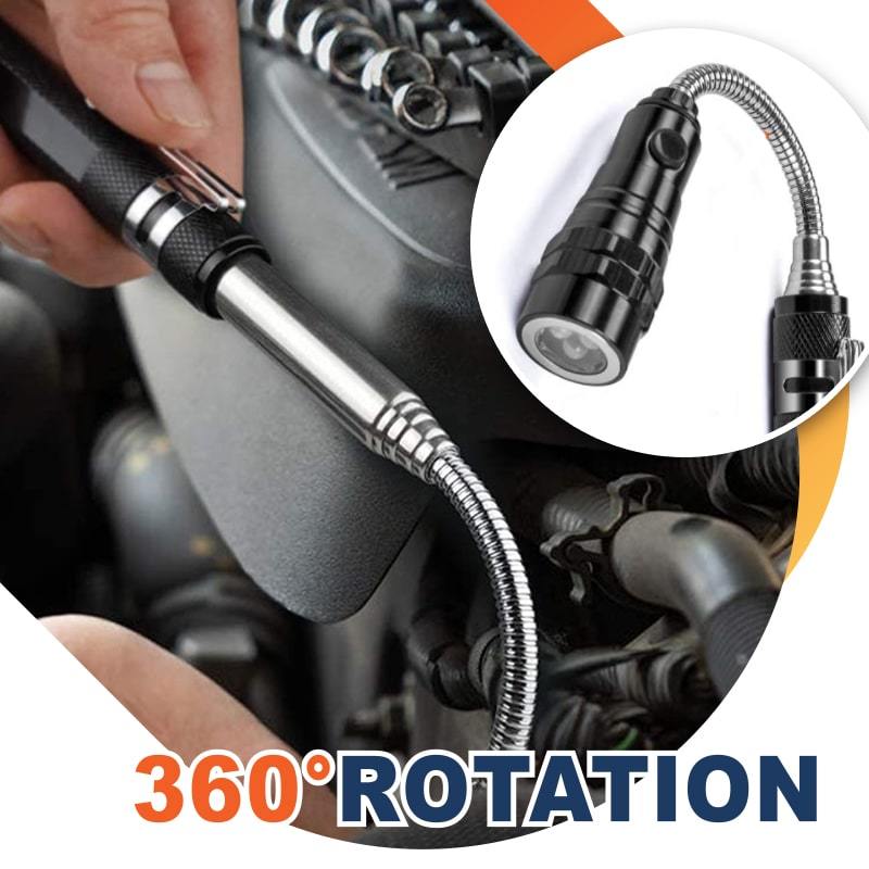 Magnetic Flexible Neck LED Work Flashlight