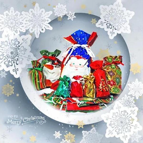 Christmas Drawstring Gift Bags