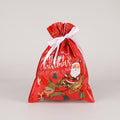 Christmas Red Christmas drawstring gift bag