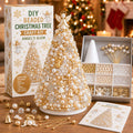 DIY beaded Christmas tree craft kit in Angel style