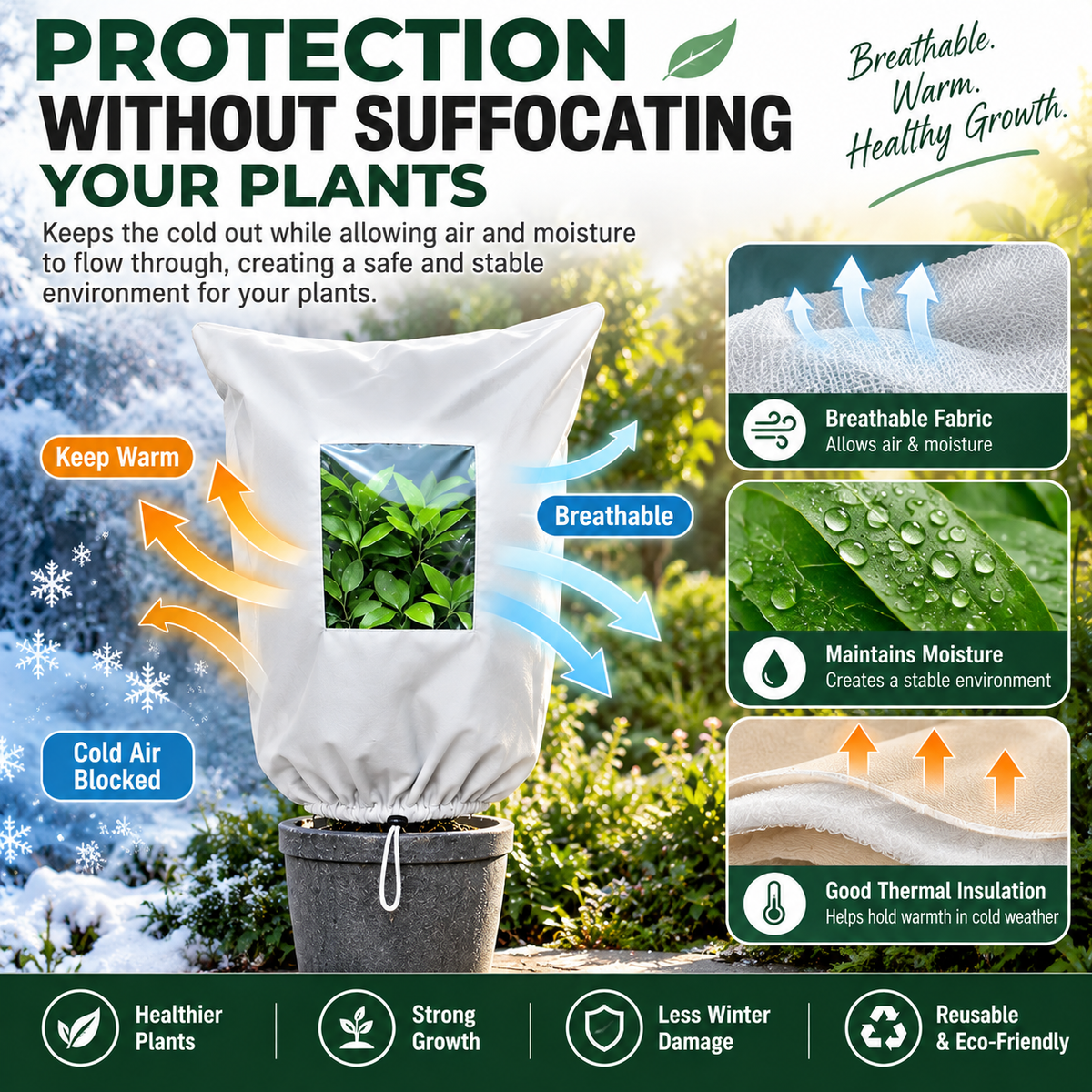 Plant Frost Protection Cover