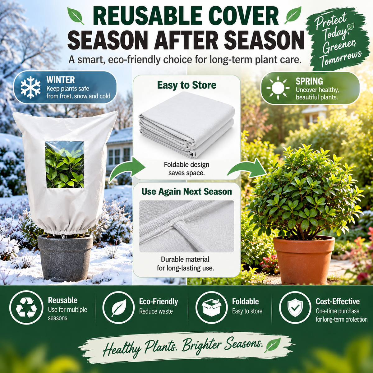 Plant Frost Protection Cover