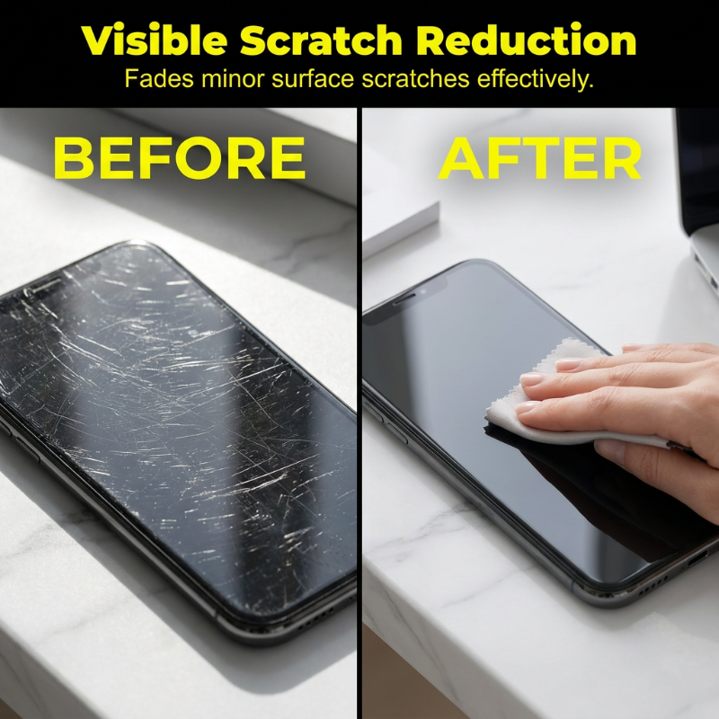 Side-by-side phone screen comparison graphic