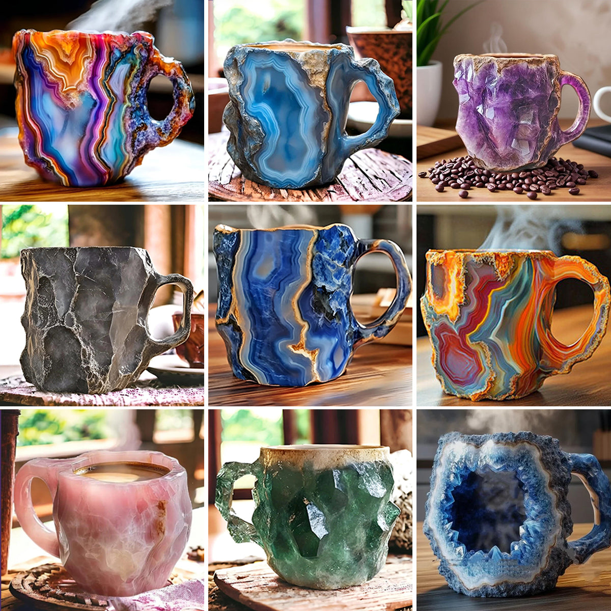 Crystal Geode Texture Coffee Mug