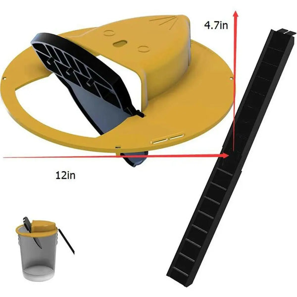 Automatic Reset Flip Lid Mouse Trap