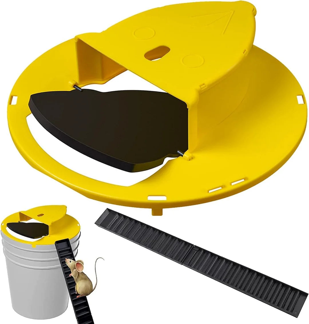 Automatic Reset Flip Lid Mouse Trap
