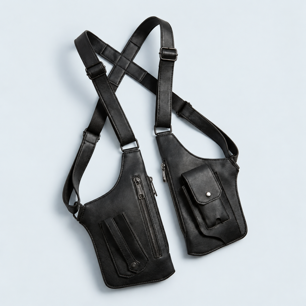 Anti-Theft Underarm Shoulder Holster Bag Hidden Strap Pocket Organizer