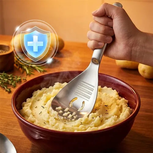 Multi-Functional Stainless Steel Cooking Spoon