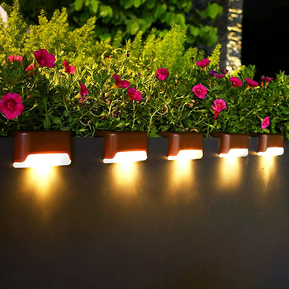 Outdoor Solar Deck Lights for Steps and Fences Waterproof LED Lights