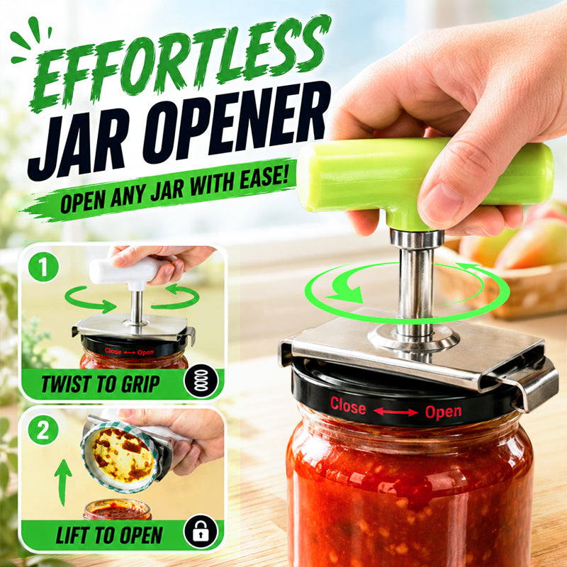 Adjustable Stainless Steel Jar and Bottle Lid Opener