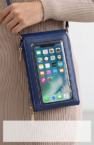 Touchscreen Phone Crossbody Bag