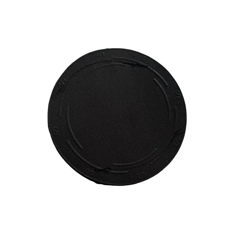 Single round exfoliating body scrubber pad