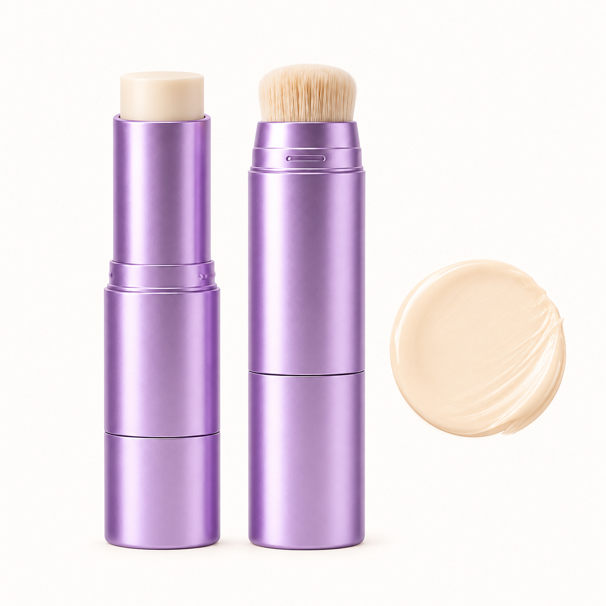Foundation stick with Ivory White shade swatch