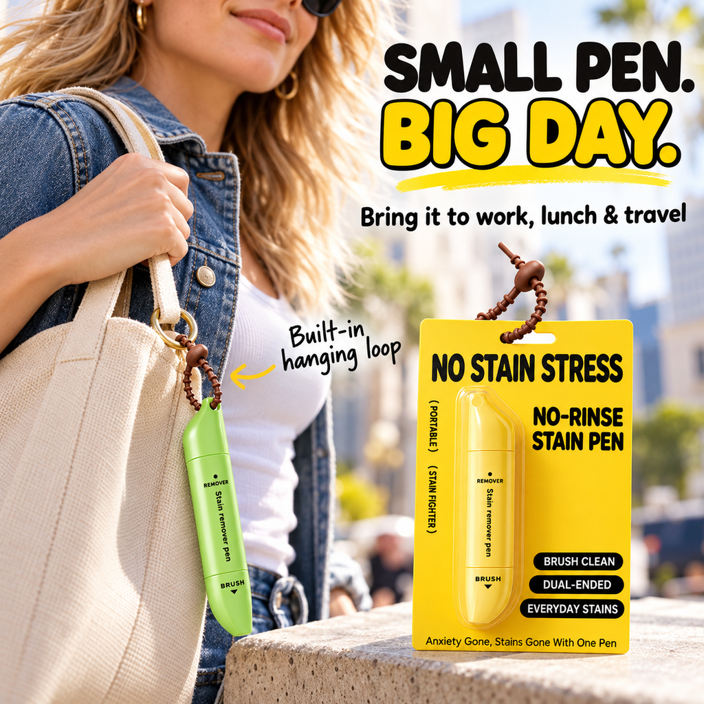 Portable No-Rinse Stain Remover Pen