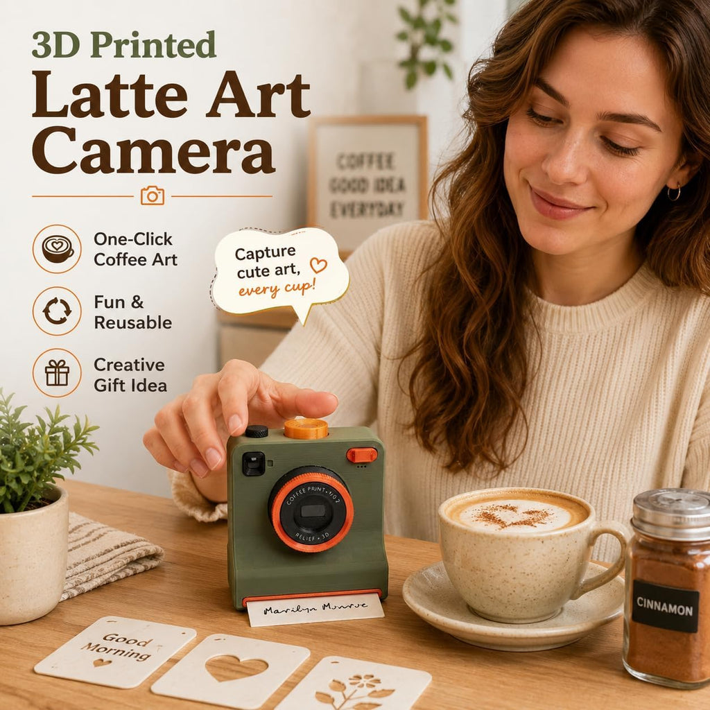 Latte Art Stencil Kit