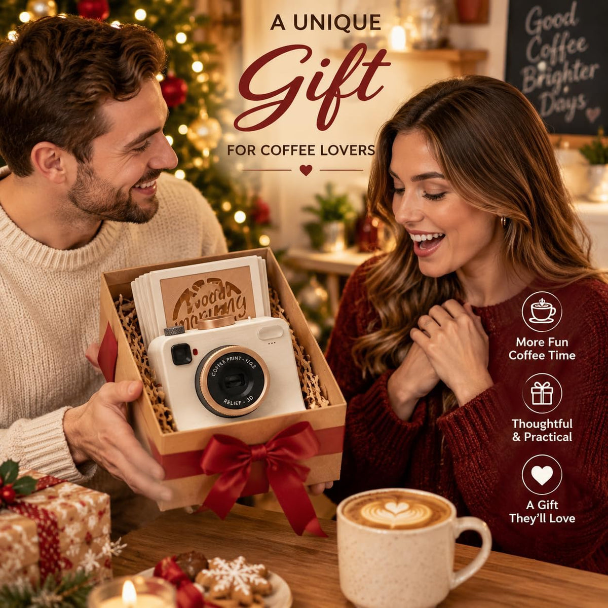 Latte Art Stencil Kit