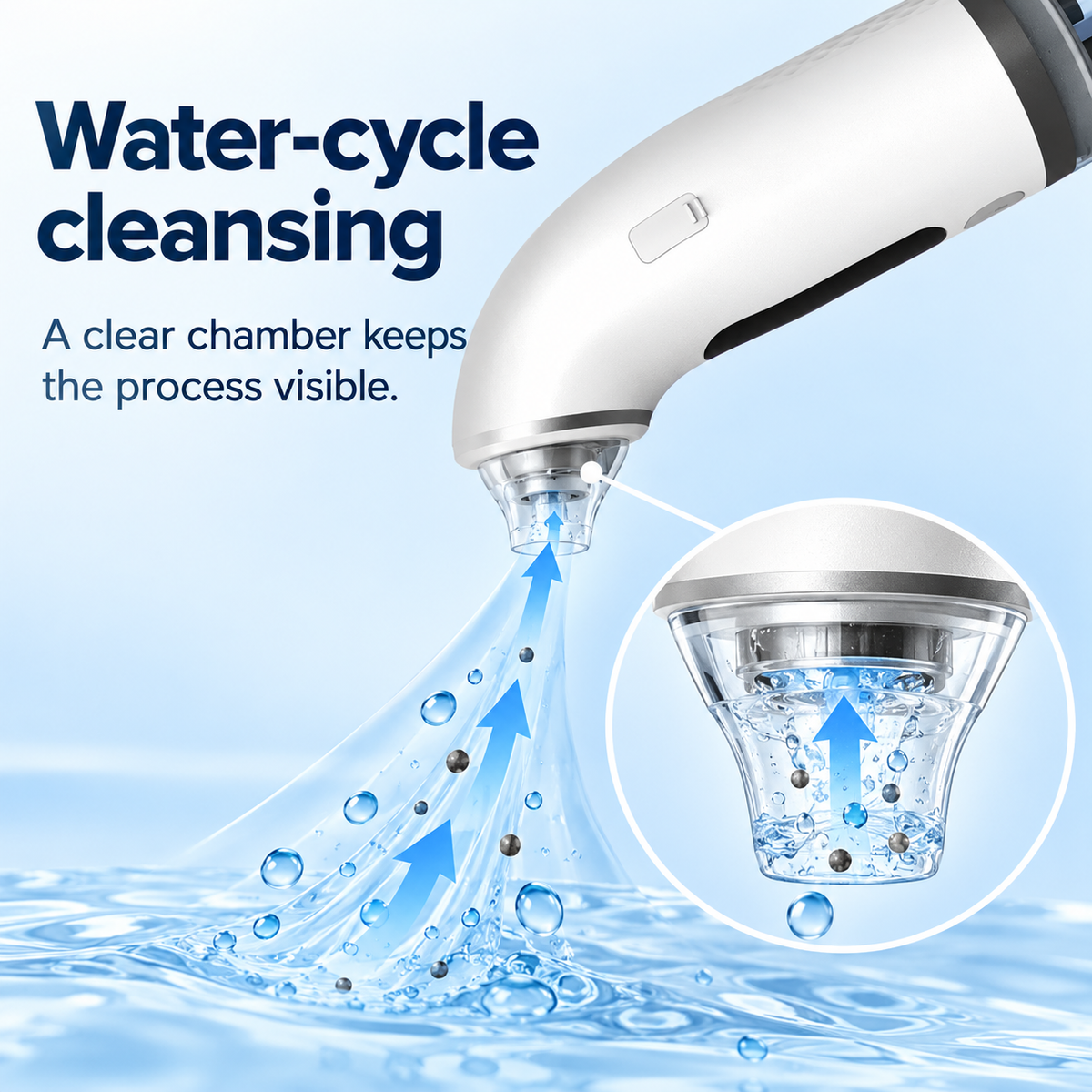 Electric Water Cycle Pore Cleansing Device
